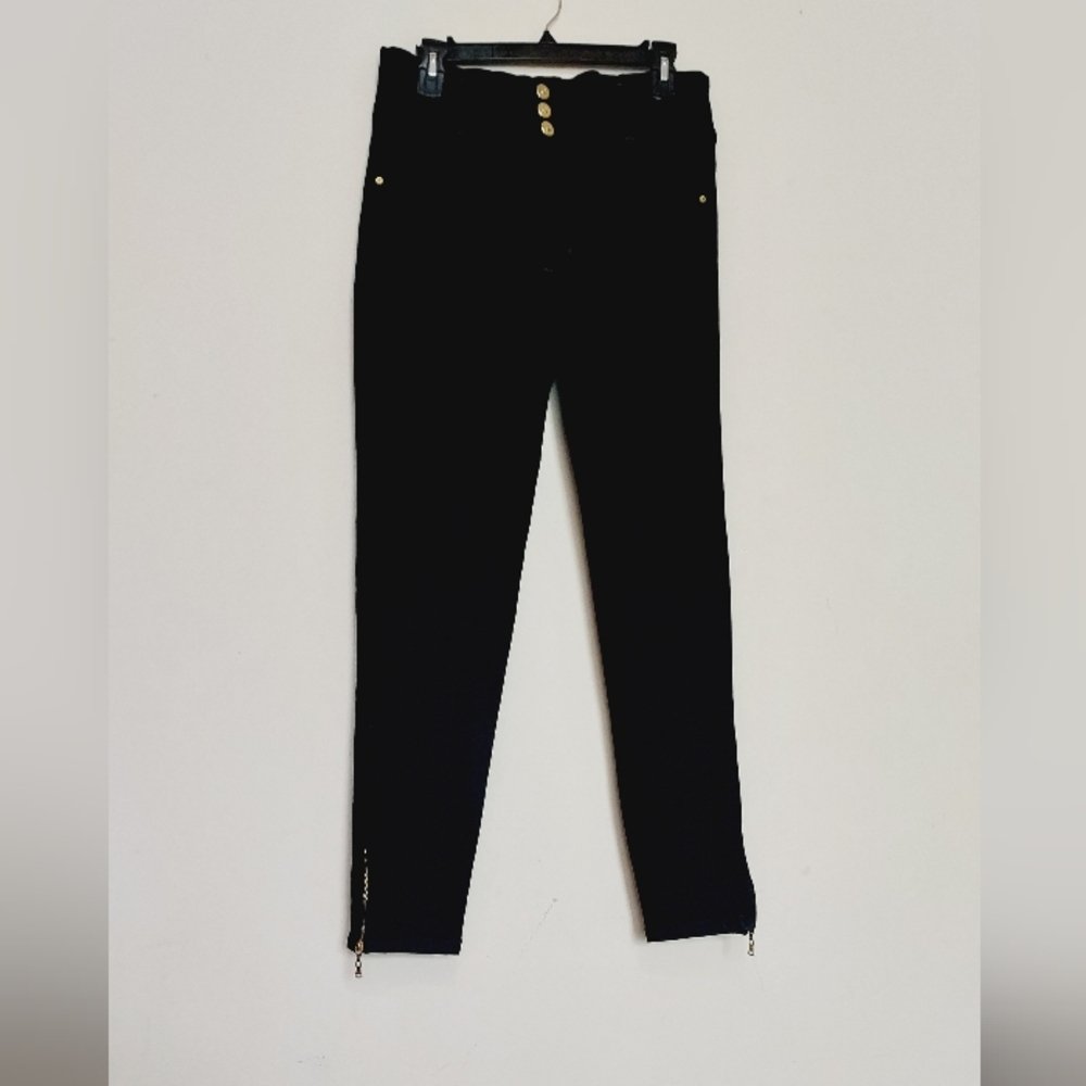 LT ROSE Colombian Butt Lifter Stretch Jeans  with Gold Button Accents Sz-13